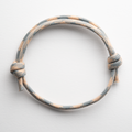 Rust Grey 550 Paracord Bracelet
