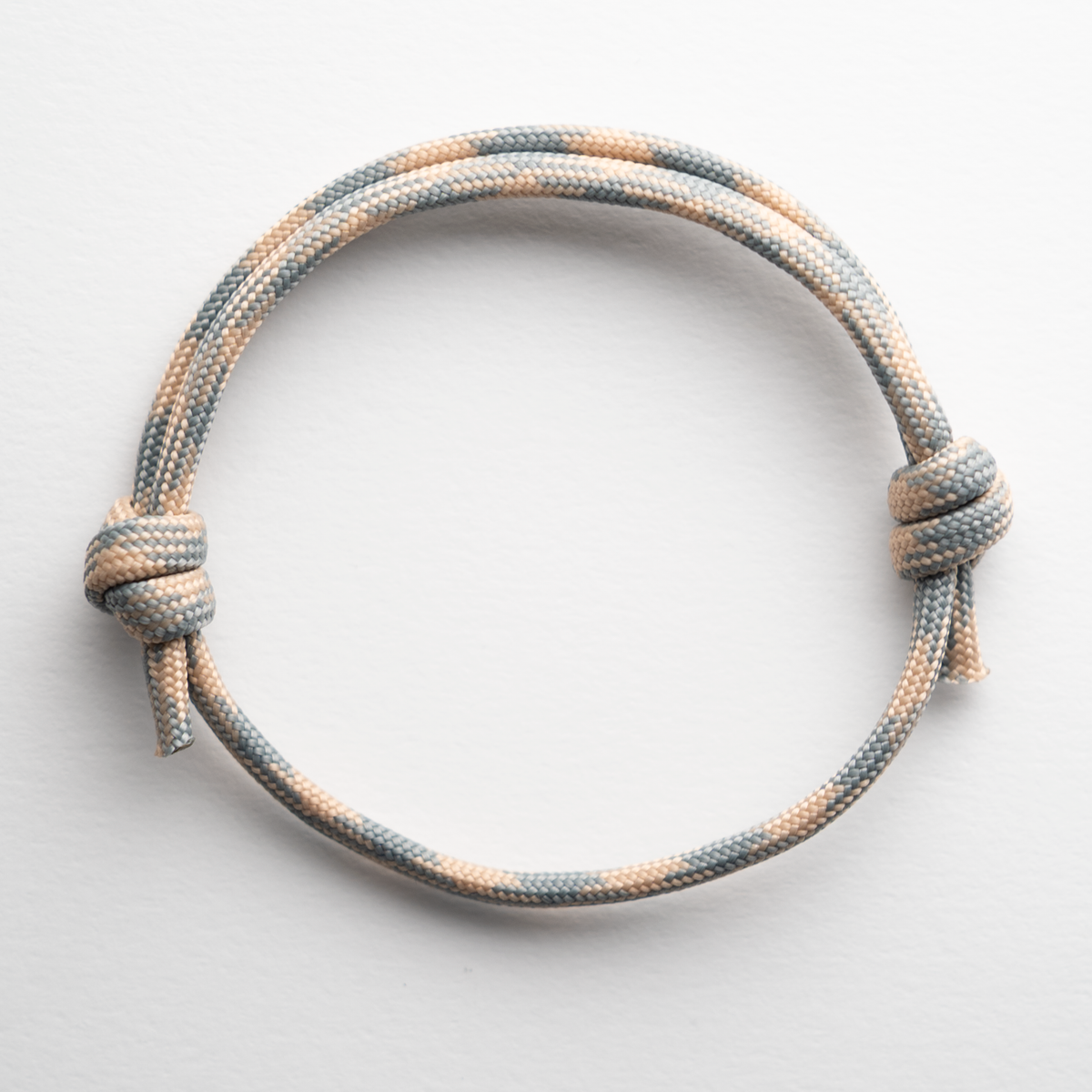 Rust Grey 550 Paracord Bracelet