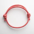Coral Red 550 Paracord Bracelet